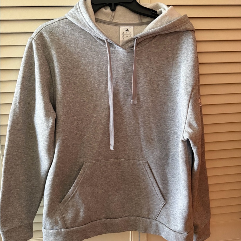 Adidas Women's Gray Hoodie Sweater